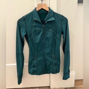 Lululemon green define jacket size 2